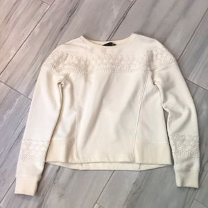 Banana republic thick cream sweater